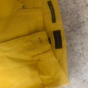Yellow jeans